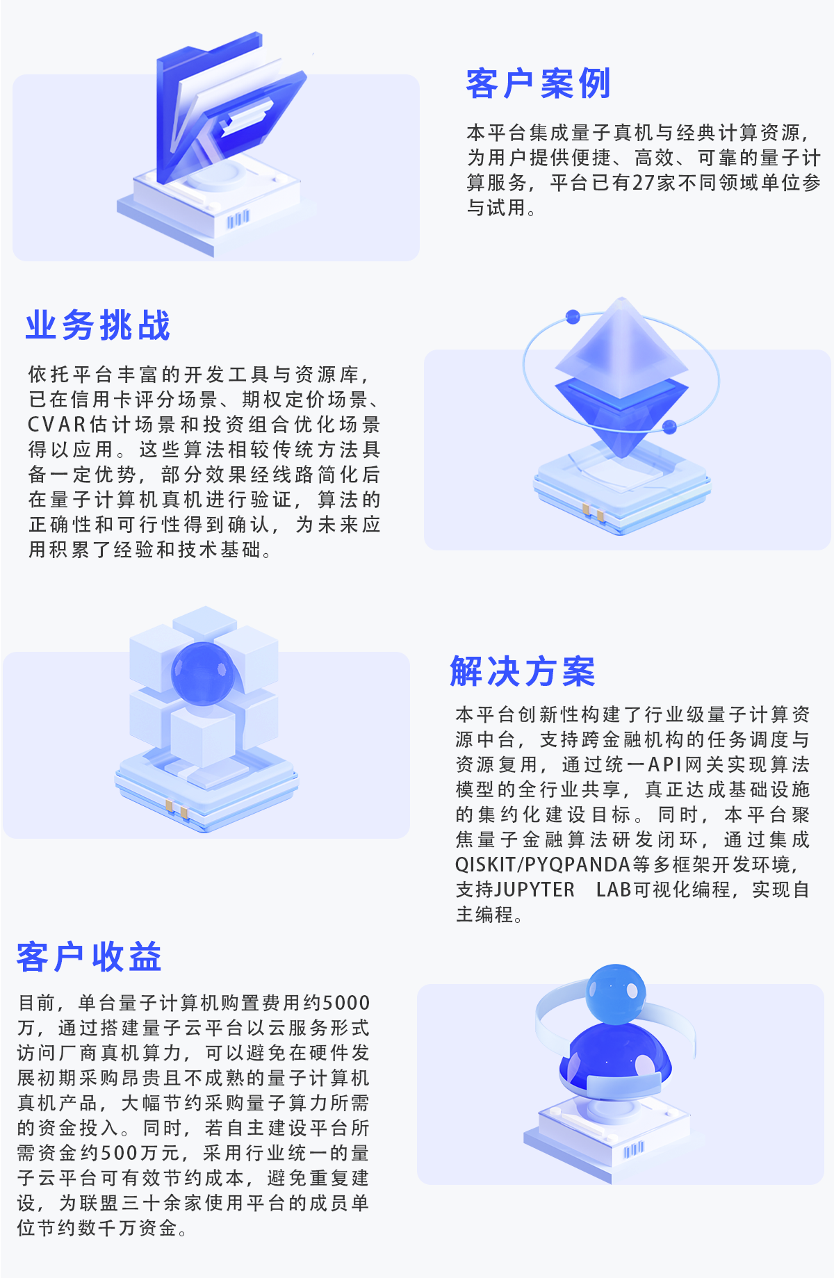 金融量子(zǐ)雲實驗平台